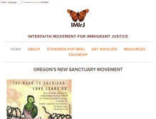 Tablet Screenshot of imirj.org
